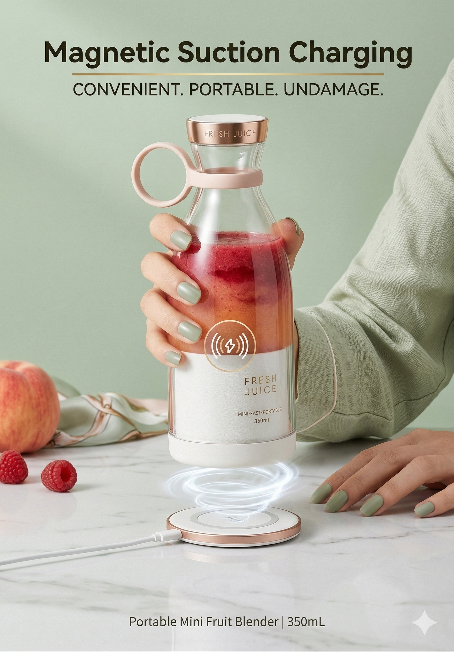 Bypass Drop Portable Smoothie Maker - Blend Fresh Juice in Seconds