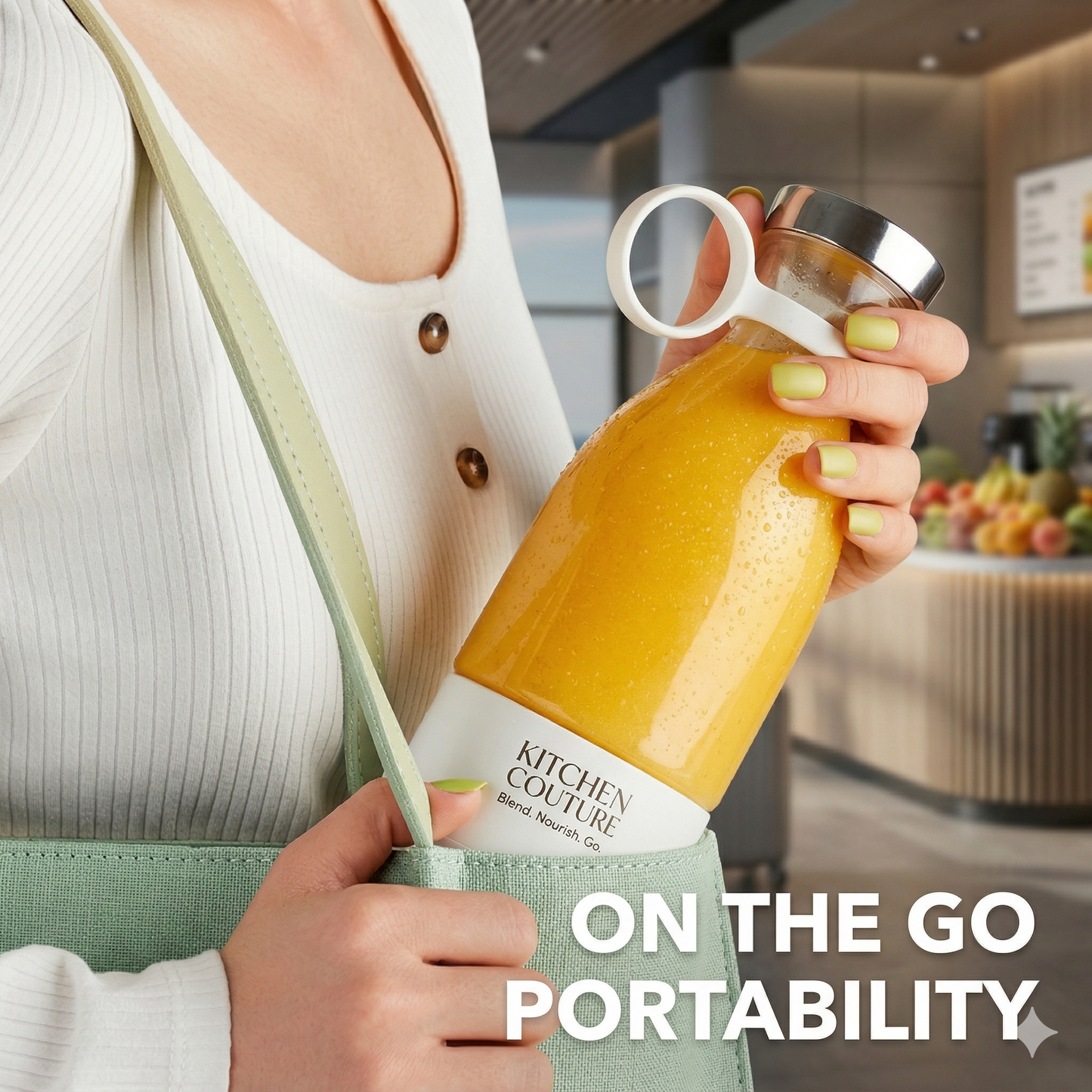 Bypass Drop Portable Smoothie Maker - Blend Fresh Juice in Seconds